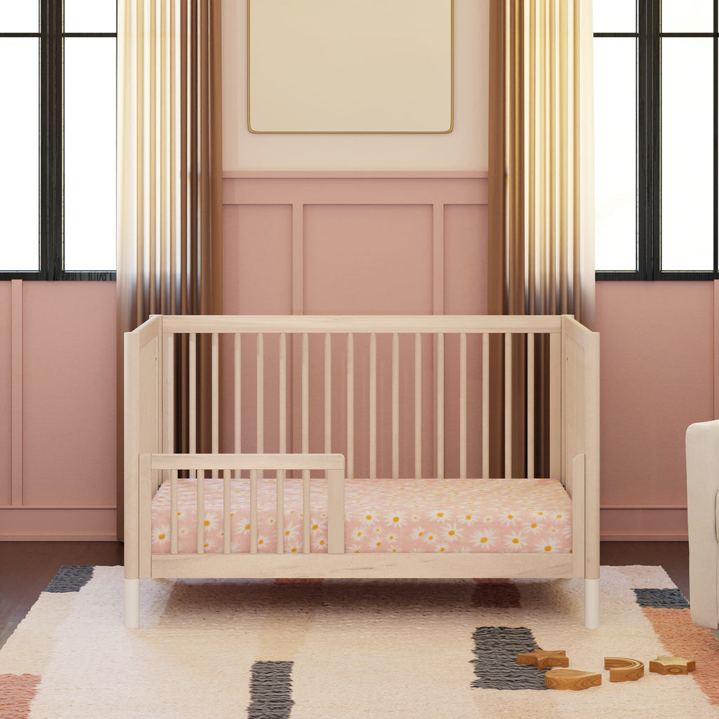 M12901NXW,Babyletto,Gelato 4-in-1 Convertible Crib w/Toddler Conversion Kit in Washed Natural  W Feet