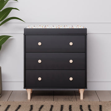 Lolly 3-Drawer Compact Changer Dresser with Removable Changing Tray (34