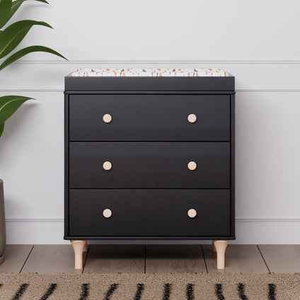 Lolly 3-Drawer Compact Changer Dresser with Removable Changing Tray (34")