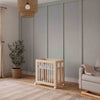 M23401NXW,Yuzu 8-in-1 Convertible Crib w/All-Stages Conversion in Washed Natural/White