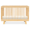 M4201N,Babyletto,Hudson 3-in-1 Convertible Crib w/Toddler Bed Conversion Kit in Natural Finish