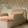 M32099PBEW,Babyletto Kids,Upholstered Twin/Full Bed Guardrail in Performance Beach Eco-Weave