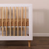 T29536BTS,Babyletto,Burnt Sienna Muslin Mini Crib Sheet in GOTS Certified Organic Cotton