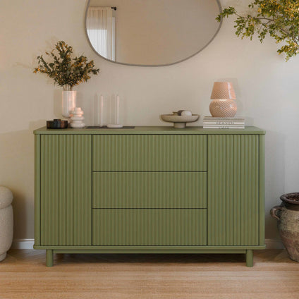 Pogo Tambour Extra Wide Assembled Dresser (58")