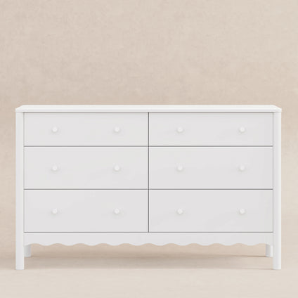 M27916W,Babyletto,Swell 6-Drawer Assembled Dresser in White