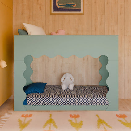 Lido Wave Convertible Low-Profile Bunk Bed