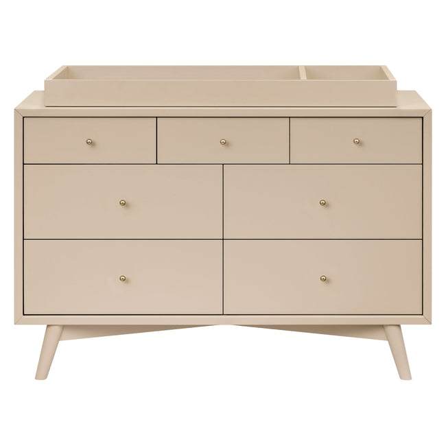 M0619TPE,The MDB Family,Universal Wide Removable Changing Tray in Taupe