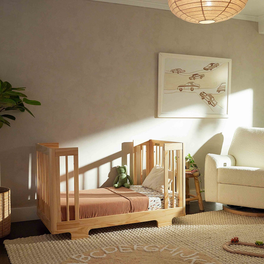 M23401N,Babyletto,Yuzu 8-in-1 Convertible Crib w/All-Stages Conversion Kits in Natural