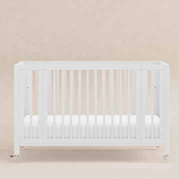 M30880W,Babyletto,Rolli 9-in-1 Convertible All-Stages® Crib w/ Bassinet & Toddler Bed Kits in White

    srcset=