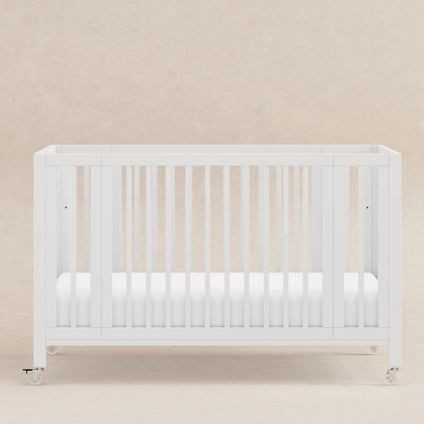 M30880W,Babyletto,Rolli 9-in-1 Convertible All-Stages® Crib w/ Bassinet & Toddler Bed Kits in White