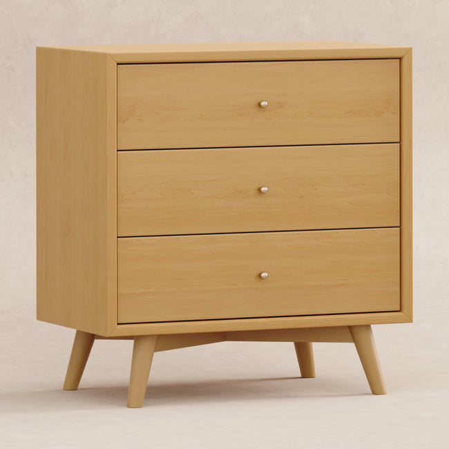 M15913HY,Babyletto,Palma 3-Drawer Assembled Dresser in Honey
