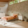 M31585LT,Babyletto Kids,Mini Mushroom Pouf in Latte Teddy Loop