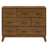 M5826NL,Babyletto,Scoot 6-Drawer Dresser in Natural Walnut