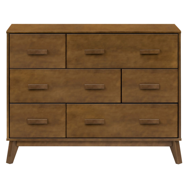 M5826NL,Babyletto,Scoot 6-Drawer Dresser in Natural Walnut