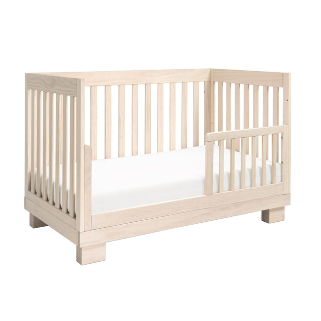 M6701NX,Babyletto,Modo 3-in-1 Convertible Crib w/Toddler Bed Conversion Kit in Washed Natural
