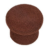 M31585RT,Babyletto Kids,Mini Mushroom Pouf in Rouge Teddy Loop