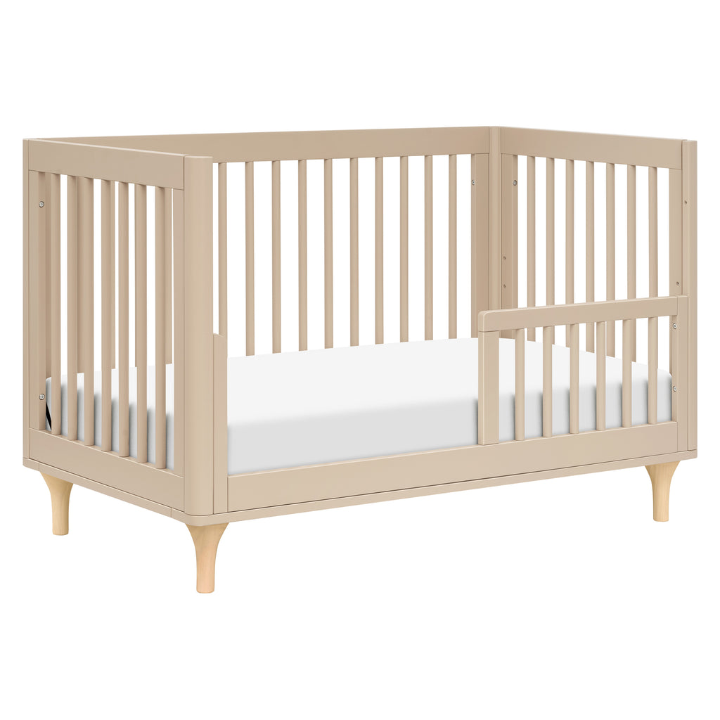 M9001TPEN,Babyletto,Lolly 3-in-1 Convertible Crib w/Toddler Bed Conversion Kit in Taupe/Natural