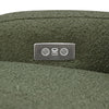 M23188OBLB,Babyletto,Nami Glider Recliner w/ Electronic Control and USB in Olive Boucle w/Light Wood Base