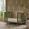 M29880OL,Babyletto,Pogo 8-in-1 Convertible Crib w/All-Stages Conversion Kits in Olive