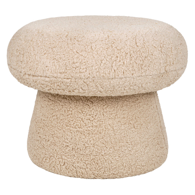 M31685CSG,Babyletto Kids,Mushroom Pouf in Chai Shearling