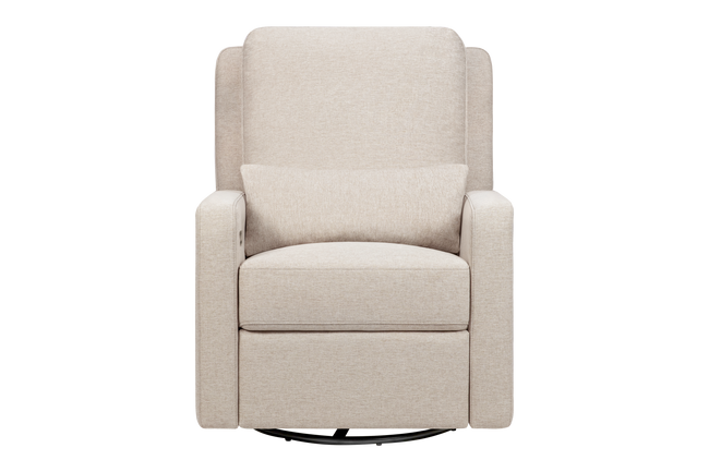 M23085PBEW,Babyletto,Sigi Glider Recliner w/ Electronic Control and USB in Performance Beach Eco-Weave