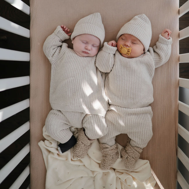 MCS-303, Mushie Extra Soft Muslin Crib Sheet