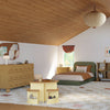 M31720PYHY,Babyletto Kids,Nessa Nesting Play Table in Pale Yellow and Honey