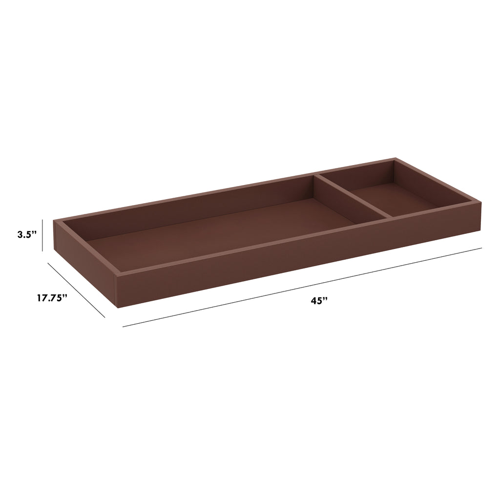 M0619CR,Universal Wide Removable Changing Tray in Crimson
