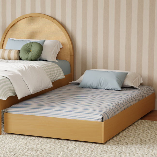 M25969HYNC,Babyletto Kids,Bondi Cane Twin Bed in Honey