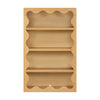 M31111HY,Babyletto Kids,Lido Wave Bookcase in Honey