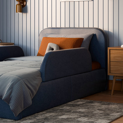 Upholstered Twin/Full Bed Guardrail