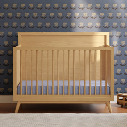 Palma 4-in-1 Convertible Crib with Toddler Bed Conversion Kit