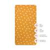 T26935,Babyletto,Golden Hour Muslin Crib Sheet in GOTS Certified Organic Cotton