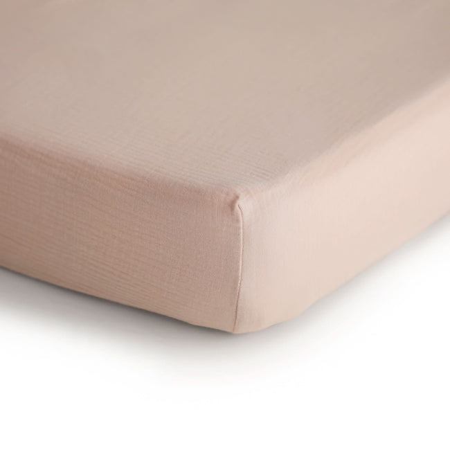 MCS-303, Mushie Extra Soft Muslin Crib Sheet