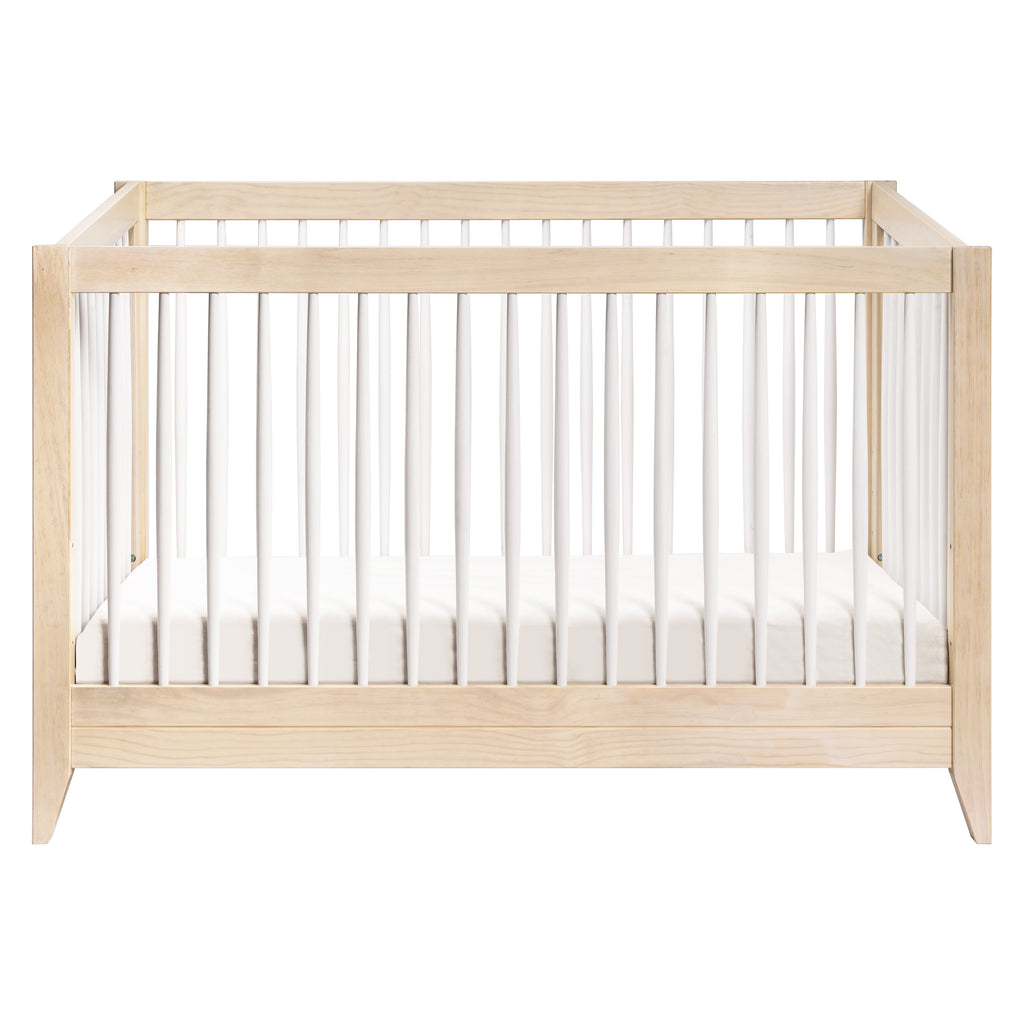 M10301NXW,Babyletto,Sprout 4-in-1 Convertible Crib w/Toddler Bed Conversion Kit in W Natural/White