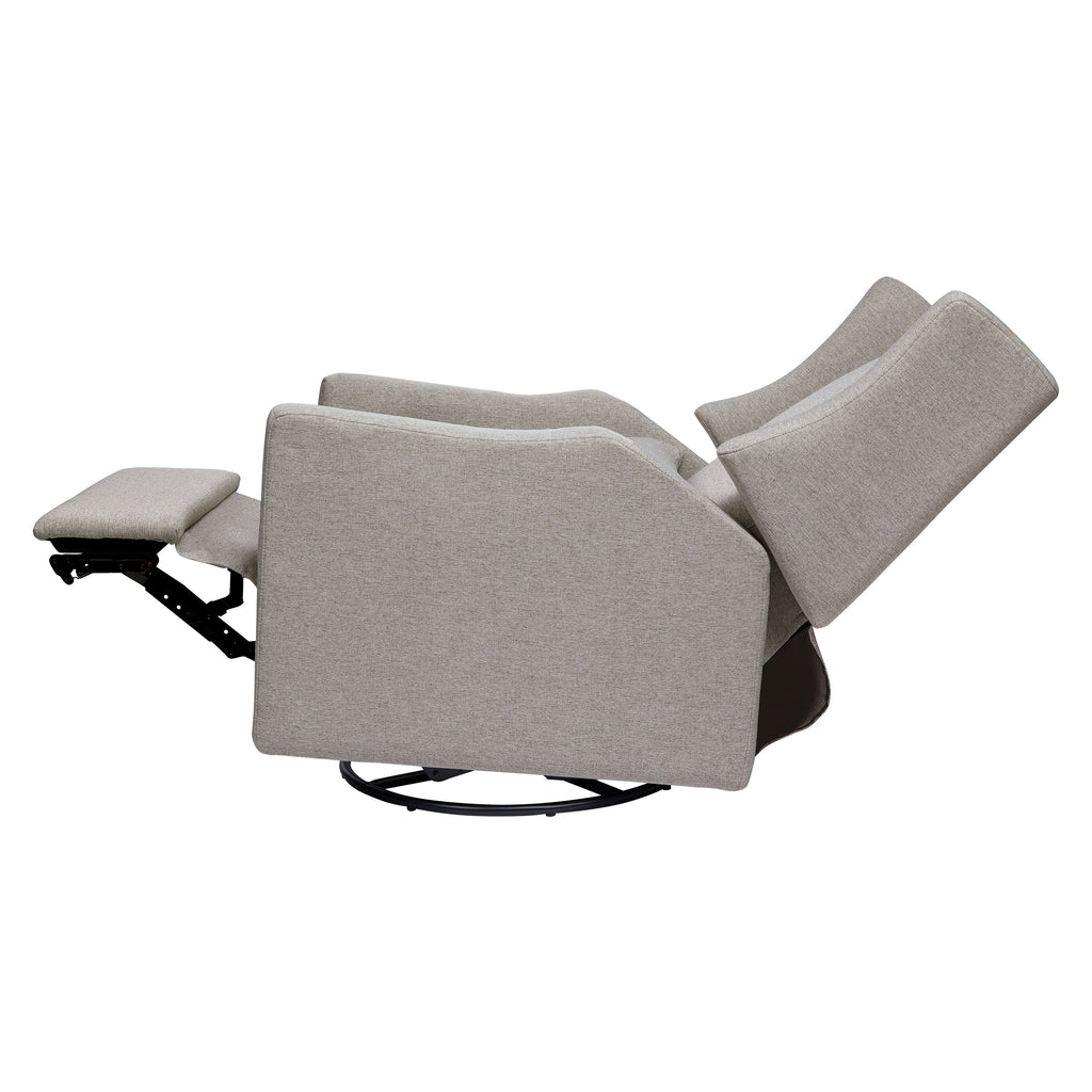 M11288PGEW,Kiwi Glider Recliner w/ Electronic Control and USB in Performance Grey Eco-Weave