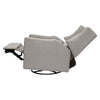 M11288PGEW,Babyletto,Kiwi Glider Recliner w/ Electronic Control and USB in Performance Grey Eco-Weave