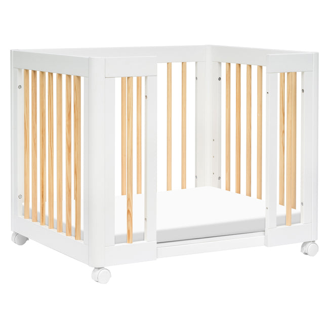 M23401WN,Babyletto,Yuzu 8-in-1 Convertible Crib w/All-Stages Conversion Kits in White/Natural