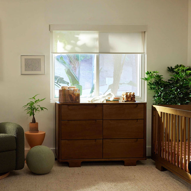 M23426NL,Babyletto,Yuzu 6-Drawer Dresser in Natural Walnut