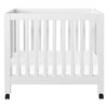 M6698W,Babyletto,Origami Mini Crib in White Finish