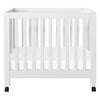 M6698W,Babyletto,Origami Mini Crib in White Finish