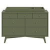 M15916OL,Babyletto,Palma 7-Drawer Double Dresser  Assembled in Olive