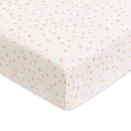 Crib Sheet in GOTS Certified Organic Brushed Cotton