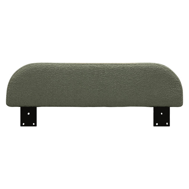 M31399POB,Babyletto Kids,Upholstered Twin/Full Bed Guardrail in Performance Olive Boucle