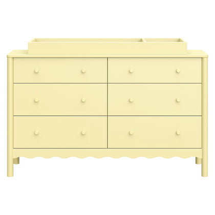 M27916PY,Babyletto,Swell 6-Drawer Assembled Dresser in Pale Yellow