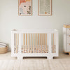 M23401WN,Yuzu 8-in-1 Convertible Crib w/All-Stages Conversion Kits in White/Natural