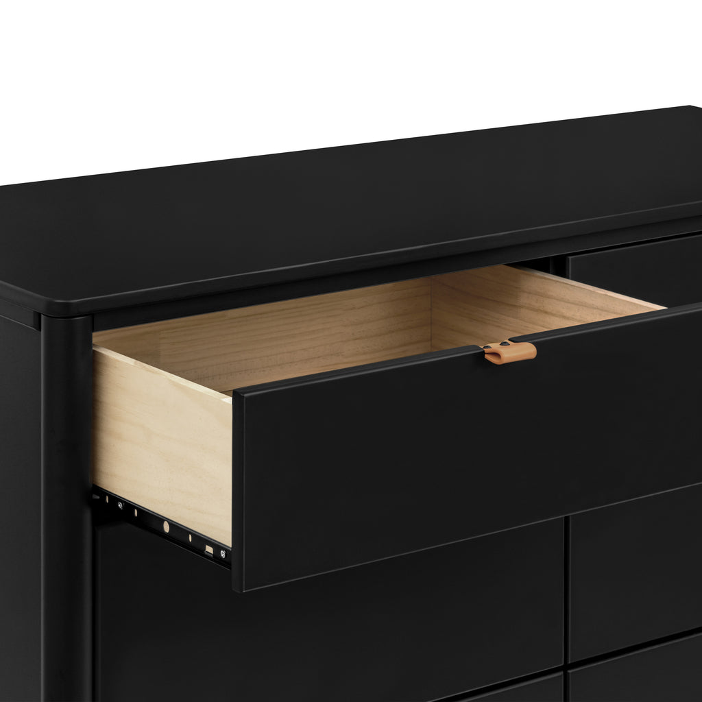 M25616B,Bondi 6-Drawer Assembled Dresser in Black
