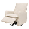M20977AT,Babyletto,Cali Flange Gliding Swivel Recliner in Almond Teddy Loop