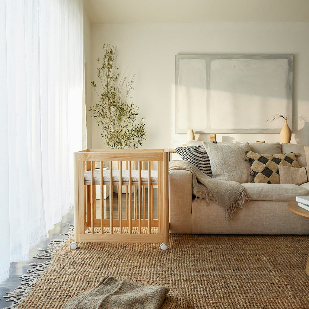 M23401N,Babyletto,Yuzu 8-in-1 Convertible Crib w/All-Stages Conversion Kits in Natural