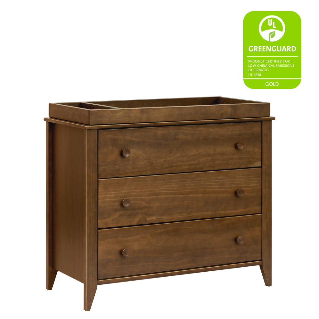 M10323NL,Sprout 3-Drawer Changer Dresser in Natural Walnut